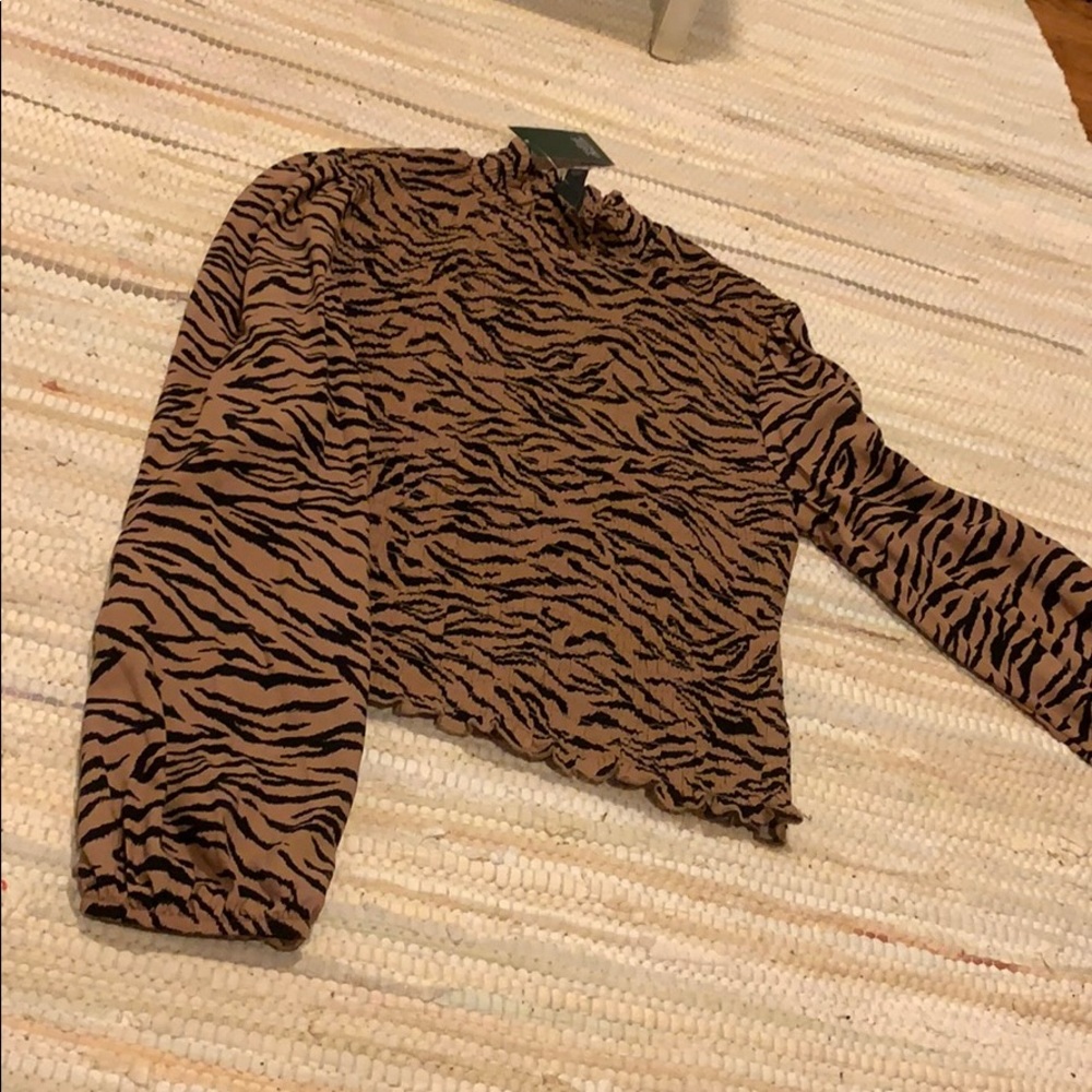 Cheetah blouse